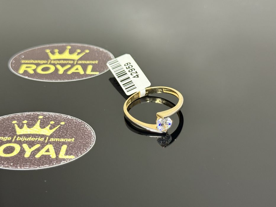Bijuteria ROYAL : Inel AUR 14K NOU / 2.14 GR