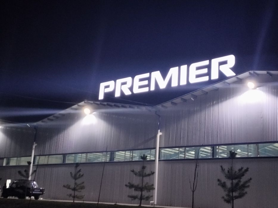 Tashqi Reklama xizmatlari Наружная реклама Объемные буквы