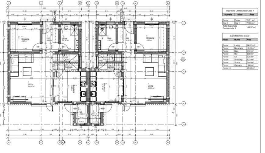 Duplex modern in Ghiroda, 117 mp utili,  eficient energetic