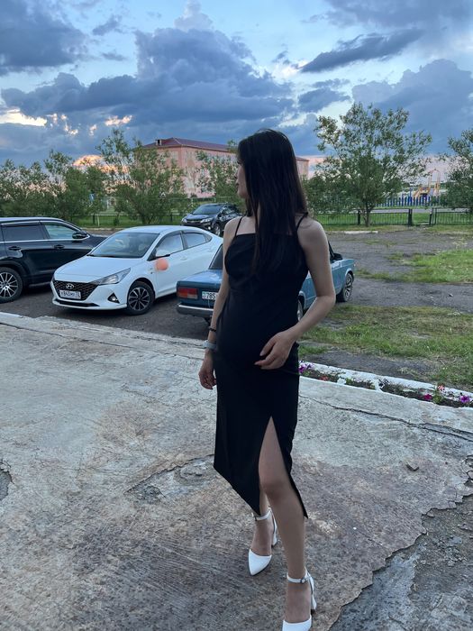 продам черное вечернее платье