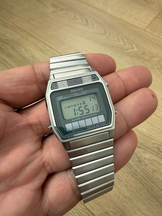 SEIKO A628-5000 LCD Дигитален Соларна Батерия 1971
