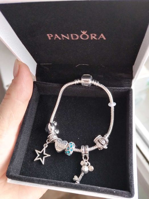 Пандора браслет титан