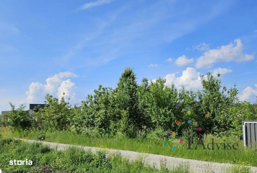 Teren intravilan de vânzare | 938 mp | Front stradal 36 ml | Sânpetru,