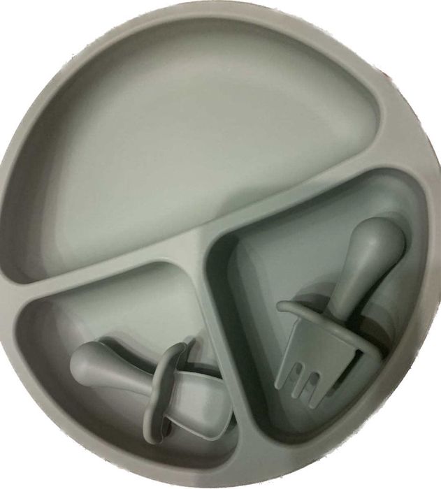 Детский набор силиконовой посуды