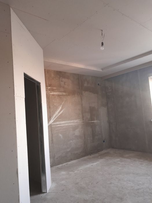 Гипсокартонные работы. Дизайн потолка.