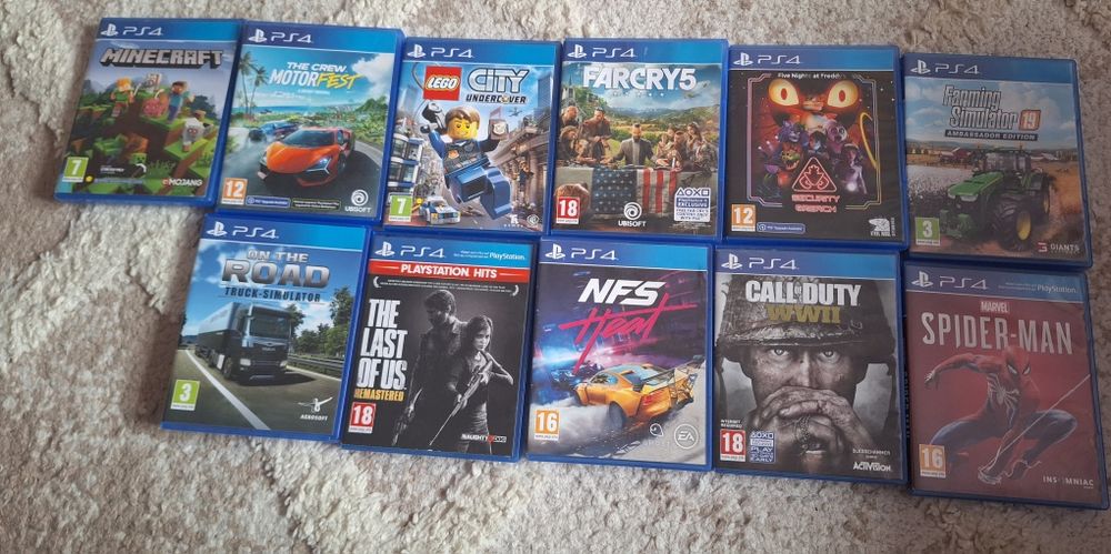 Vând jocuri de ps4