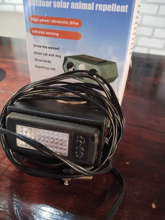 Нов външен солар за прогонване на животни в градината