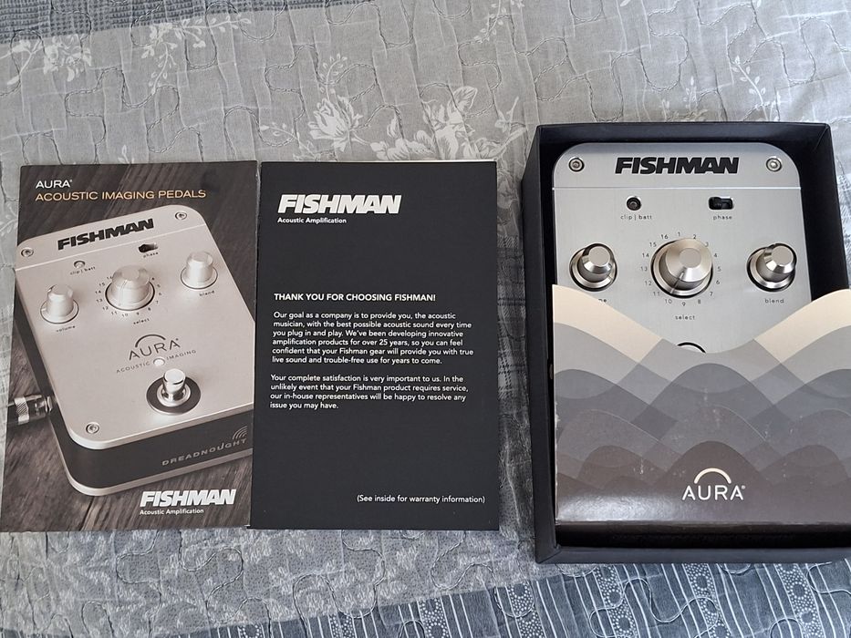 Pedala chitară acustica fishman aura jumbo