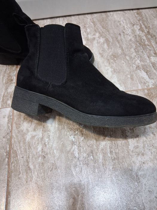Botine dama piele intoarsa