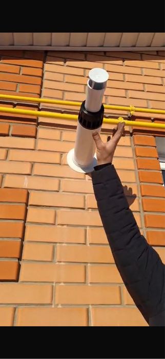 Труба металлическая для котла отопления выхлоп котел