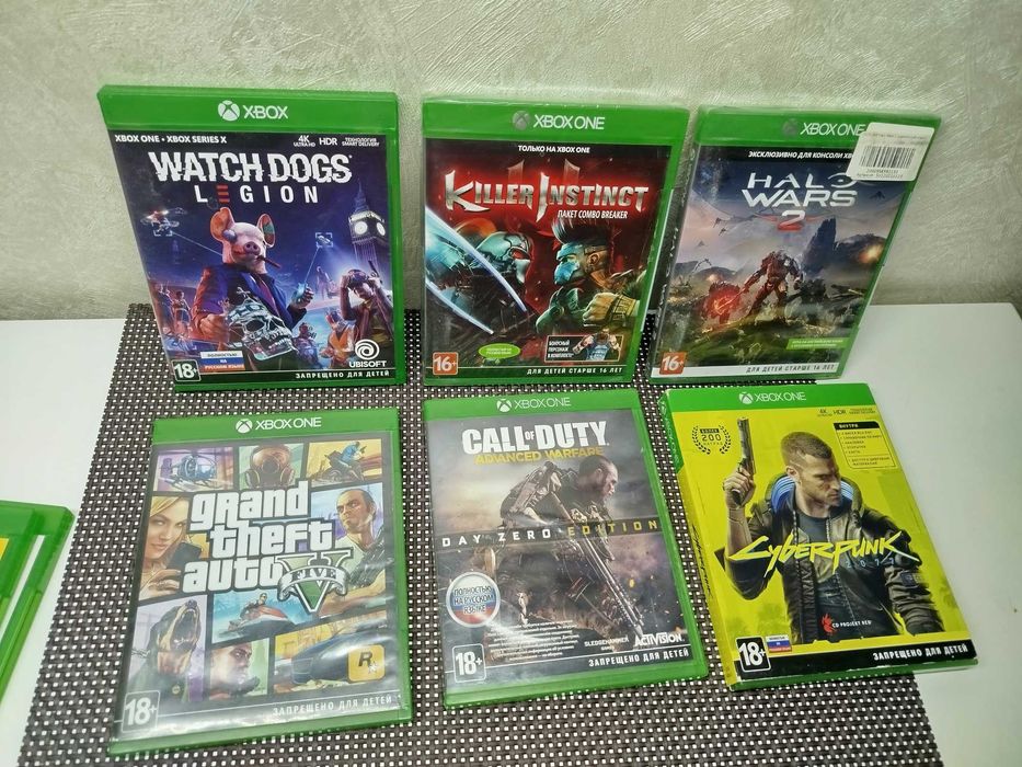 Xbox Series Диски на Xbox One игры