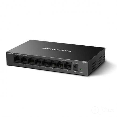 8-портовый гигабитный коммутатор Mercusys MS108GS