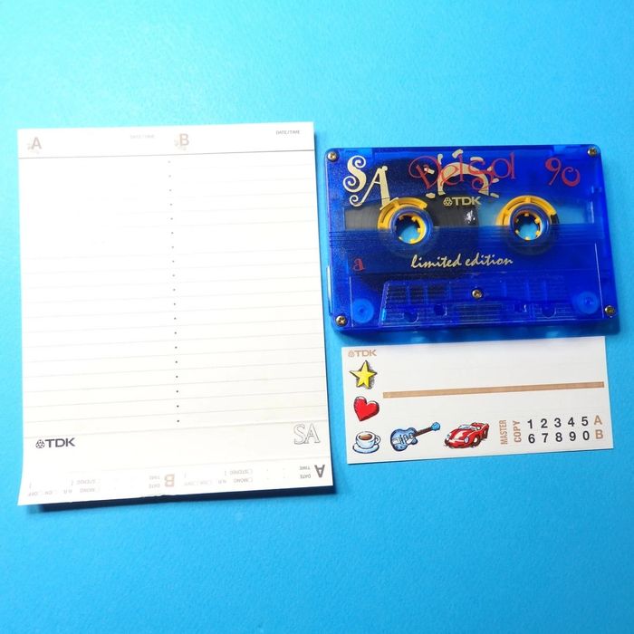 2x TDK SA 90 * DEL SOL - Ediție limitată * Casetă audio * 1997