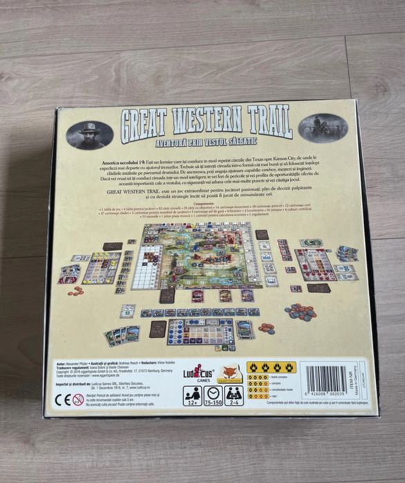 Great Western Trail board game