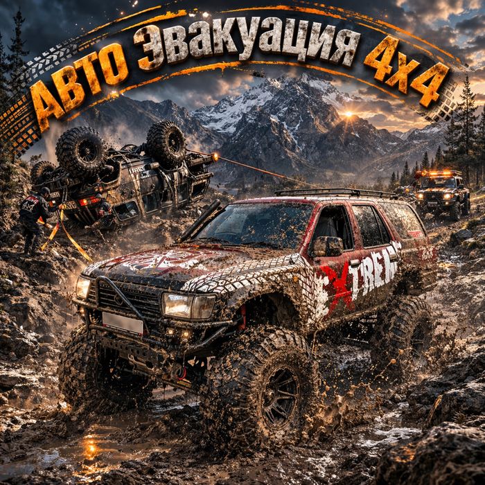 ЭВАКУАЦИЯ 4х4 Шымкент 24/7