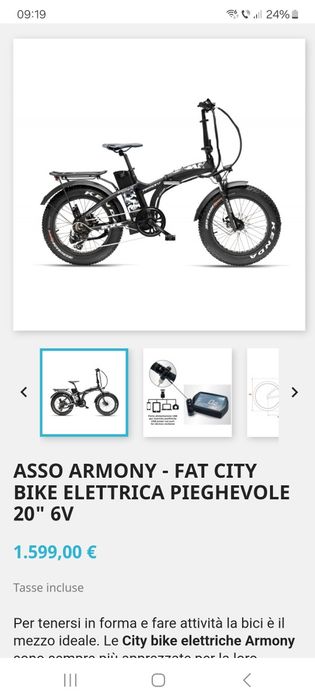 Bicicleta Electrica ASSO