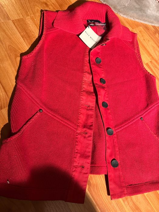 Vesta bumbac gros Blue Willi’s marime M Noua