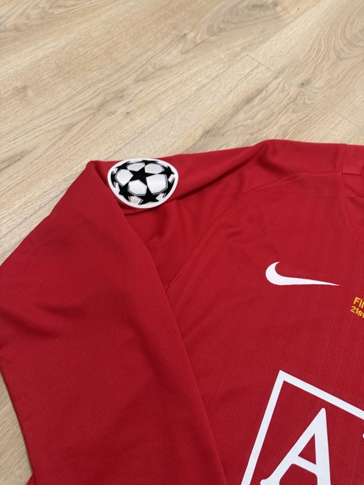 Bluza de fotbal Tricou de fotbal Nike Manchester United Cristiano Ronaldo 7 CR7 final ucl marime L nou cu eticheta