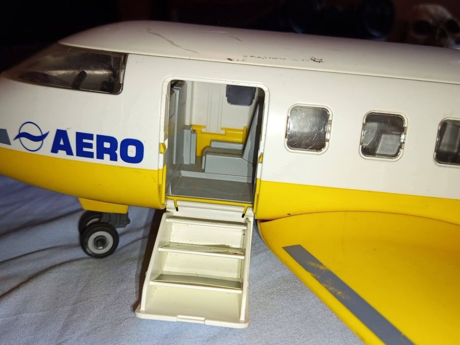 Machetă rară avion Playmobil 3185 Aero Line