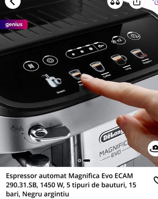 Expresor Delonghi Magnifica EVO ECAM 290 31 SB