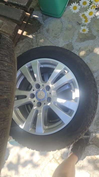 Джанти 16"  с зимни гуми Mercedes W204 C class w203