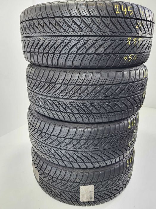 Set 4 anvelope M+S iarna 245 45 18 Goodyear Runflat dot 2021-2022
