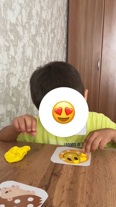 Карточки для игры с пластилином