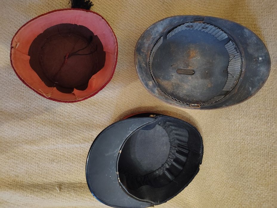 Pălării ww1 casca Adrian, chipiu ofiter sau fes algerian raritat
