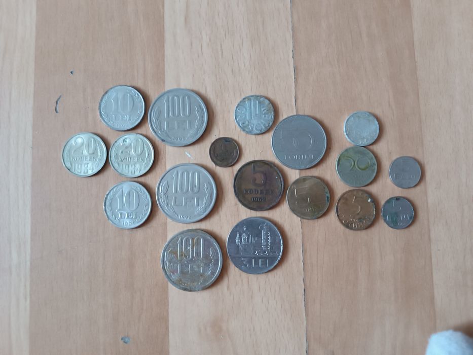 Monezi vechi diferite țări