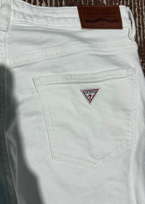 Guess Jeans, бял деним, 27х32