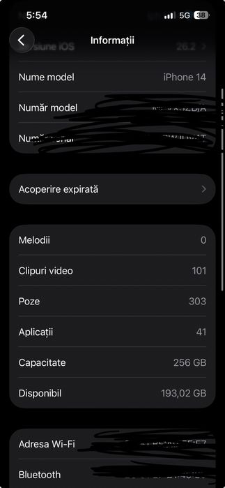 Vand iph 14 de 256gb baterie 87