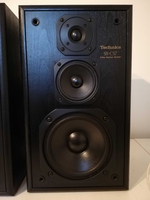Set Boxe TECHNICS model SB-CS7 - 3Cai/80 watt/8 ohmi - Impecabil/made ...