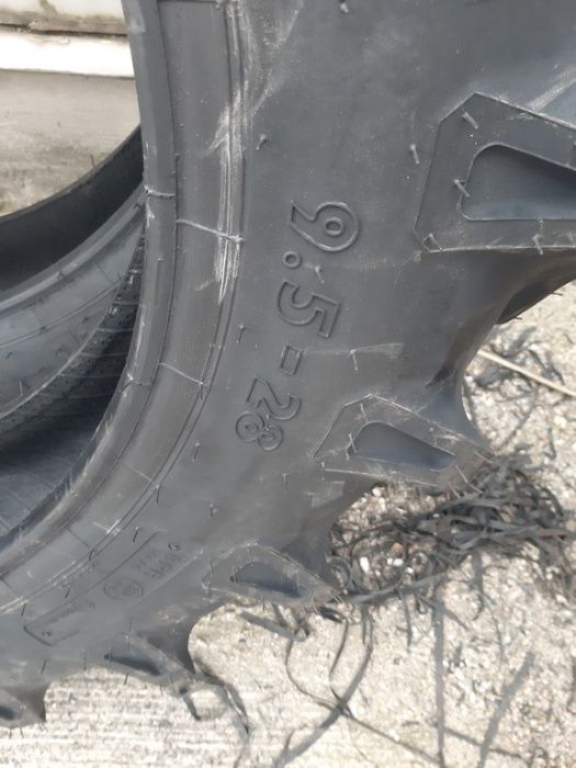 Anvelope noi 9.5-28 BKT cauciucuri agricole pr tractor legumicole