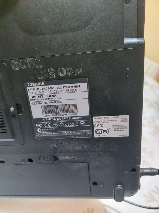 Лаптоп Toshiba употребяван