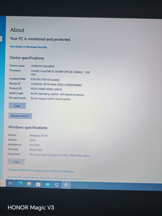 Laptop Notebook Lenovo Thinkpad T 420 i5-2520 2.5 Ghz