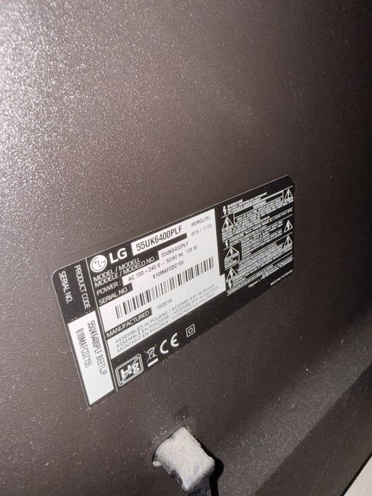 Vand TV LG UHD Smart