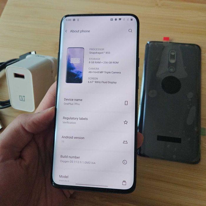 OnePlus 7 Pro | 256 GB | Прозрачен гръб