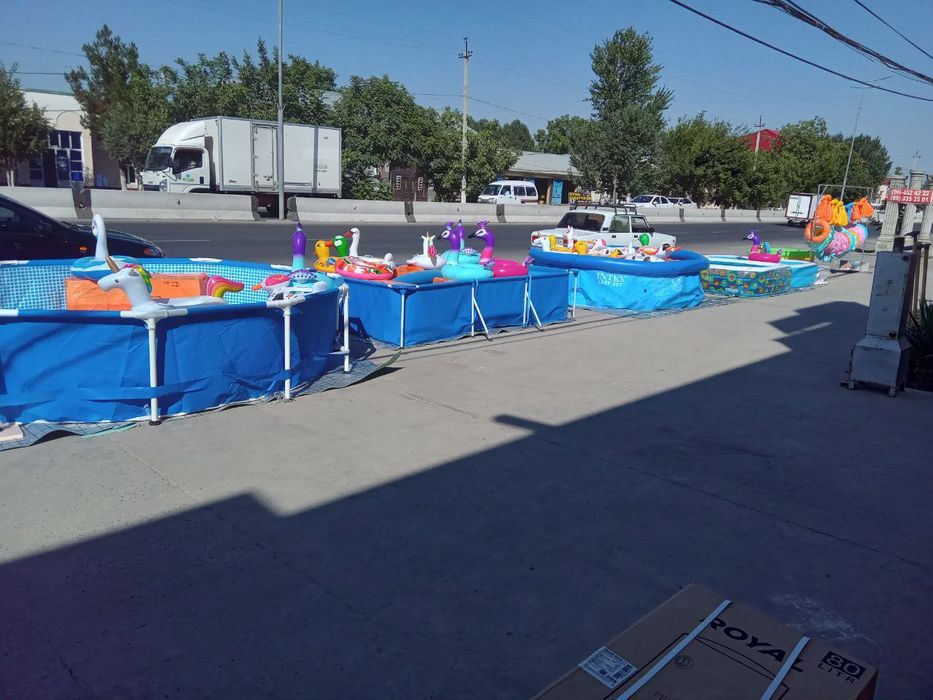 Intex Optom Basseynlari skitka narxlarda Samarqand bo'ylab dastavka