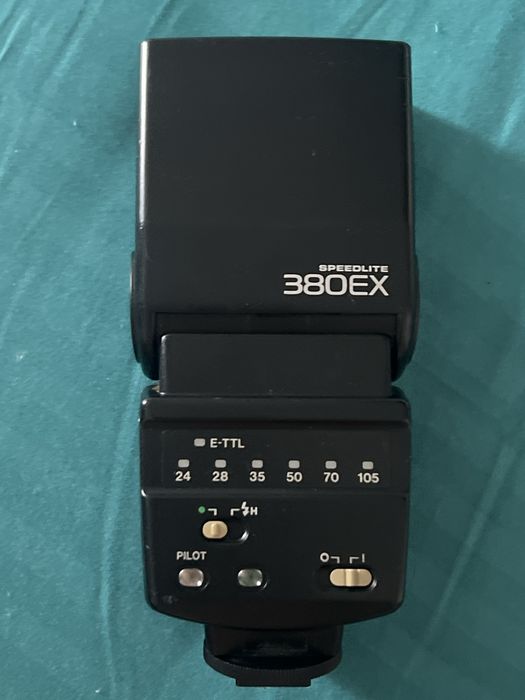 Canon 380ex speedlite PROBLEME