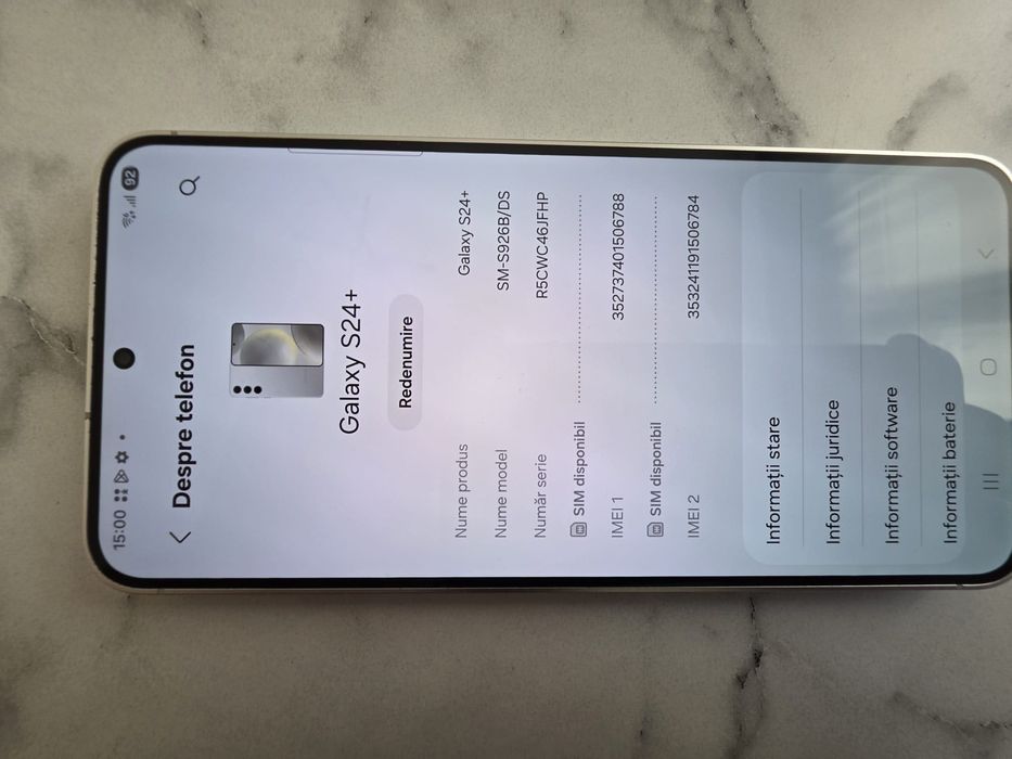 Samsung S24+ de vânzare