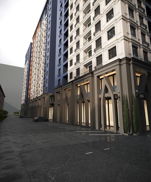 Silver Tower 2/18/20/52.9 м²/коробка