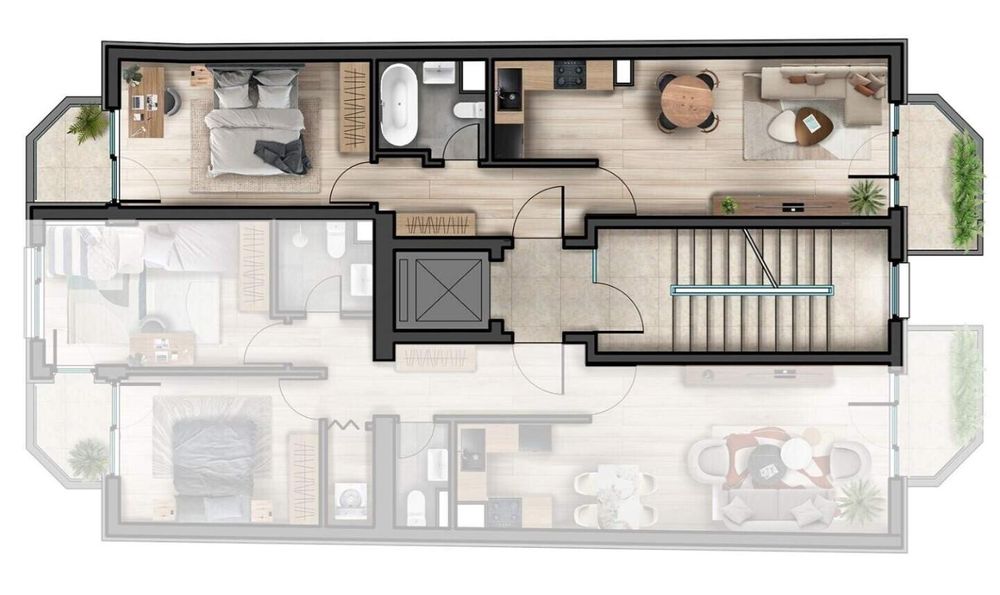 Продава се Двустаен апартамент в София, Център - 87 кв.м за 2184 €/кв.м - Снимка #1