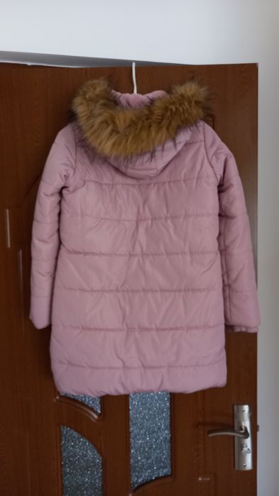 Haina fete de iarna cu blana