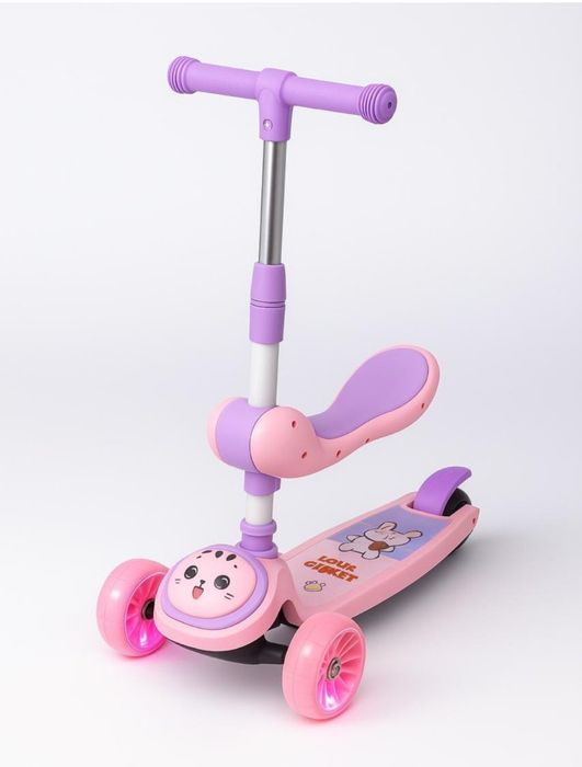 Самокат с сидением