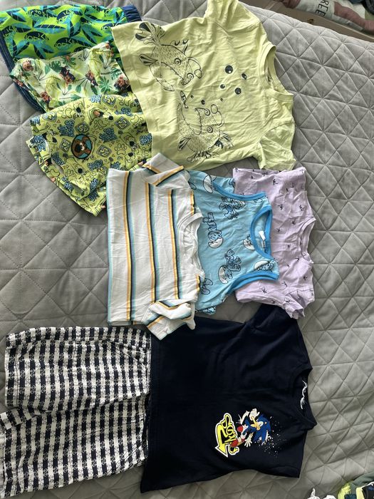 Дрехи за момче 110/116 Летни