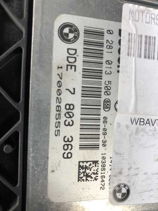 Компютър/еку/ключ бмв 3 е90/91 330хд ( computer bmw 3 e90/91 330xd 231