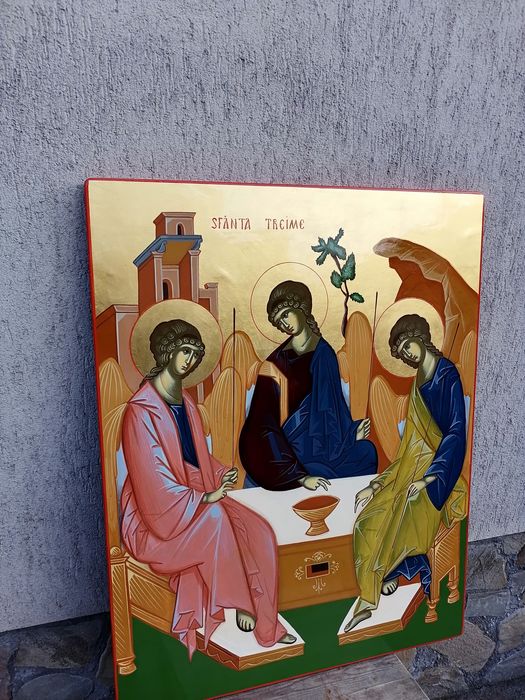 Icoana Sfanta Treime dimensiune 60 cm X 77 cm