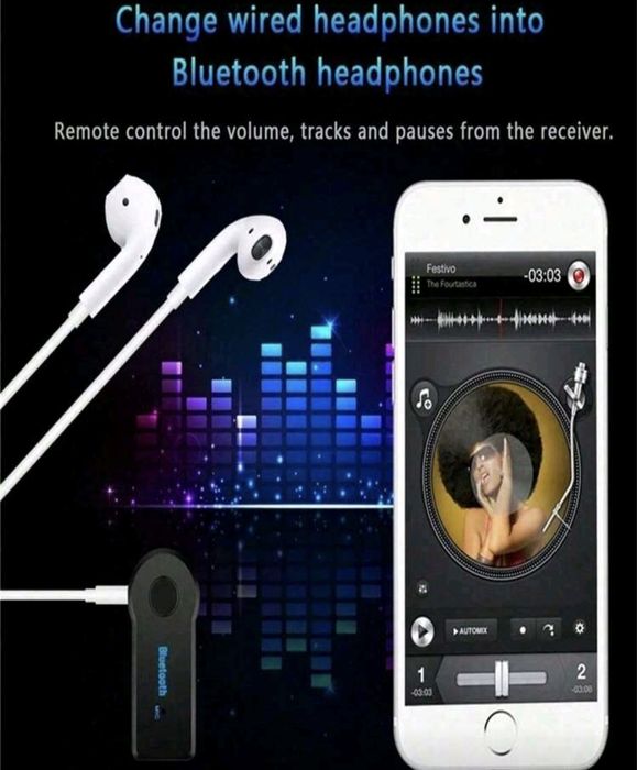 Автомобилен bluetooth 5.0 приемник