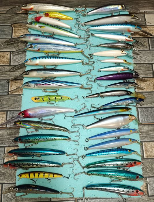 Rapala,Salmo, Savage gear,daiwa, щука,кефал, пъстърва,костур,сом,бяла