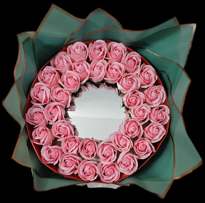 Букет из мыльных роз. Цветы.